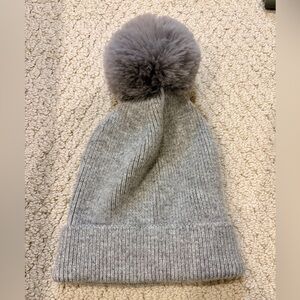 Anthropologie Beanie with Pom Pom NEW